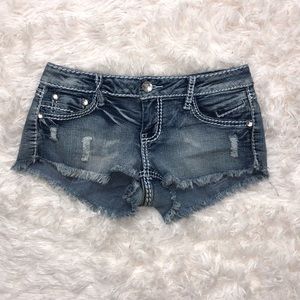 Denim shorts!